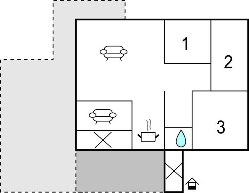 Casa Le Vallette, Maison 6 personnes à Massarosa - Photo 19