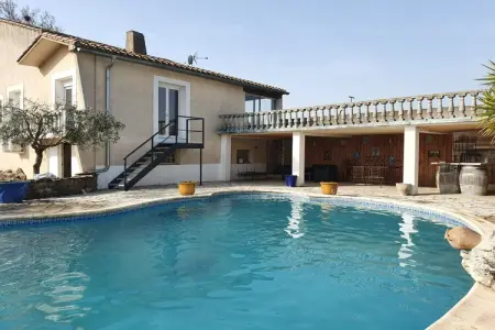 Villa Louis, Villa au calme avec piscine privée à Homps - Photo 33