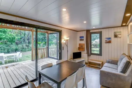 Chalet familial Hourtin, piscine et lac à 500 m : photo 3