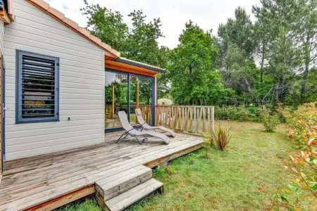 Chalet familial Hourtin, piscine et lac à 500 m : photo 6