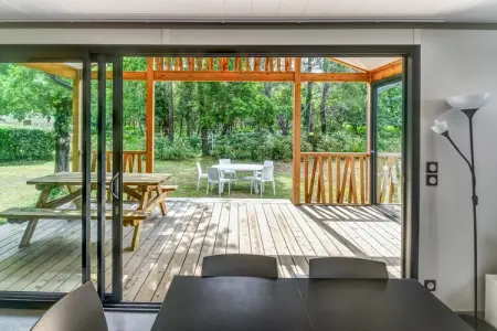 Chalet familial Hourtin, piscine et lac à 500 m : photo 20