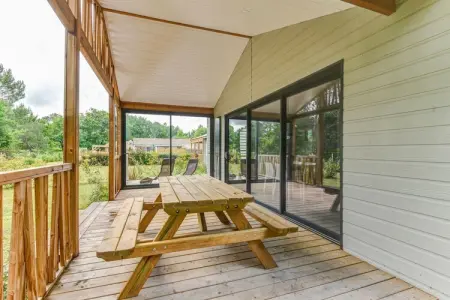 Chalet familial Hourtin, piscine et lac à 500 m : photo 21