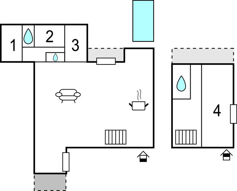 La Garance - Maison pierre 8 pers. avec piscine privée - Photo 36