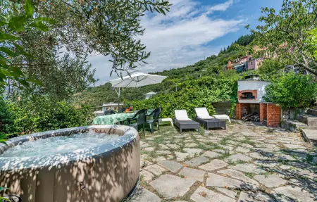 Maison 7 pers. vue mer à Moneglia, jardin & activités : photo 12
