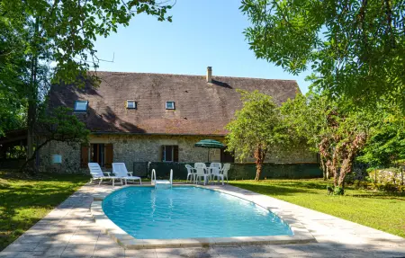 Maison 4 chambres avec piscine privée à Saint Rabier : photo 12