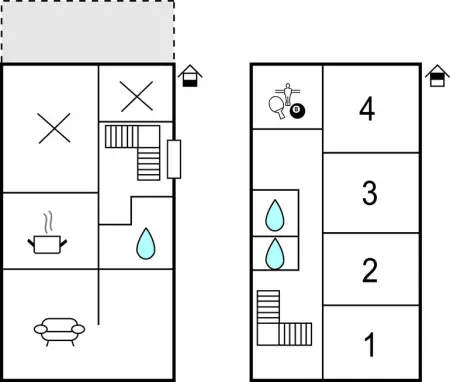Maison 4 chambres avec piscine privée à Saint Rabier : photo 31