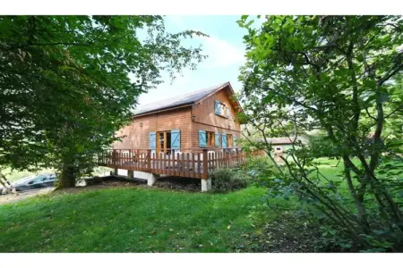 l'Heureux Rêve, Chalet à Biron avec Sauna et Vue Nature - Photo 5
