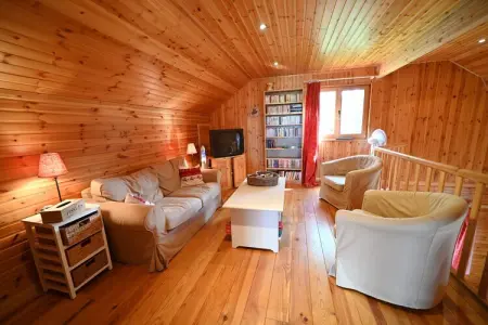 l'Heureux Rêve, Chalet à Biron avec Sauna et Vue Nature - Photo 7