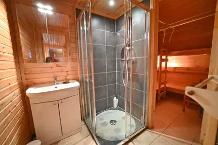 l'Heureux Rêve, Chalet à Biron avec Sauna et Vue Nature - Photo 8