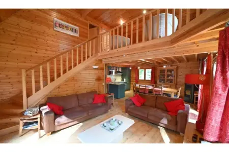 l'Heureux Rêve, Chalet à Biron avec Sauna et Vue Nature - Photo 17