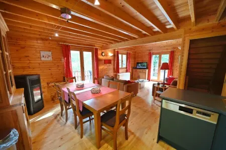 l'Heureux Rêve, Chalet à Biron avec Sauna et Vue Nature - Photo 18