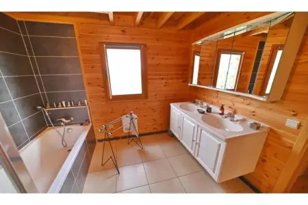 l'Heureux Rêve, Chalet à Biron avec Sauna et Vue Nature - Photo 20