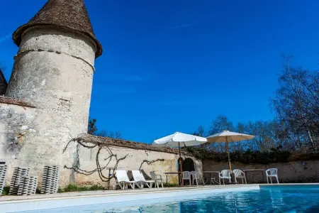 Le Vieux Château du Veurdre, 8 pers., piscine : photo 10