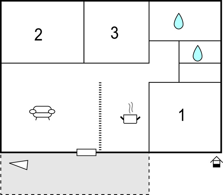 Maison 3 chambres avec piscine privée à Bordezac - Photo 36