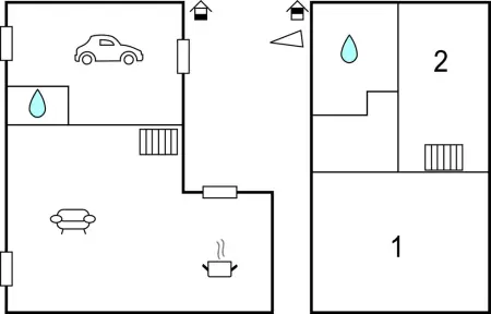 La Maison d'Ici et d'Ailleurs, Maison 4 personnes à Créances - Photo 28