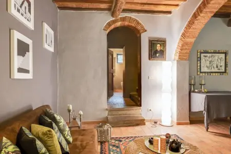 Villa toscane fin XIXe, piscine privée, 14 personnes : photo 19