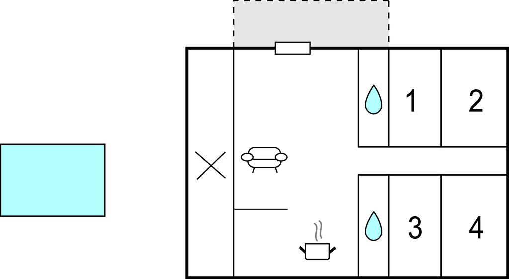 Maison 4 chambres avec piscine privée à Rochefort du Gard - Photo 27