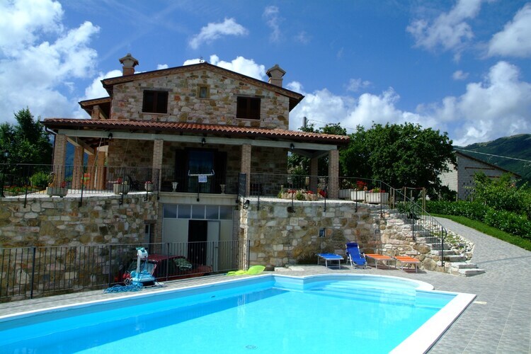 Villa Raggio Un Posto al Sole à Cagli, piscine privée - Photo 7