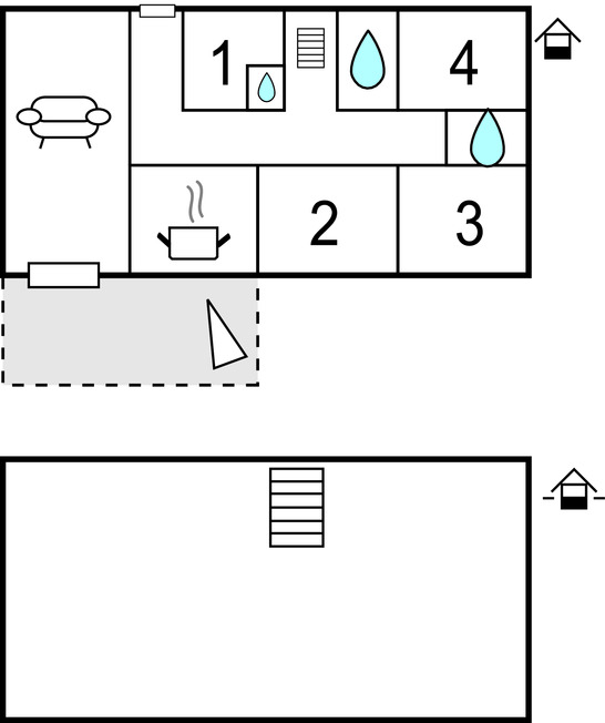 Maison 8 pers. en Normandie, jardin 1000 m² et jeux - Photo 23