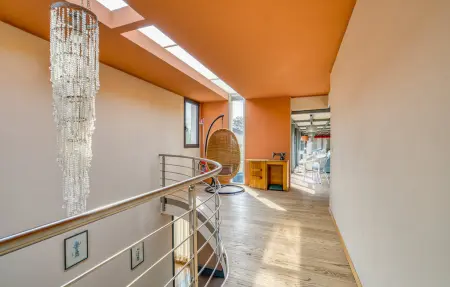 Maison 27 pers. à Fortunago : piscine, sauna et 3 salons : photo 23