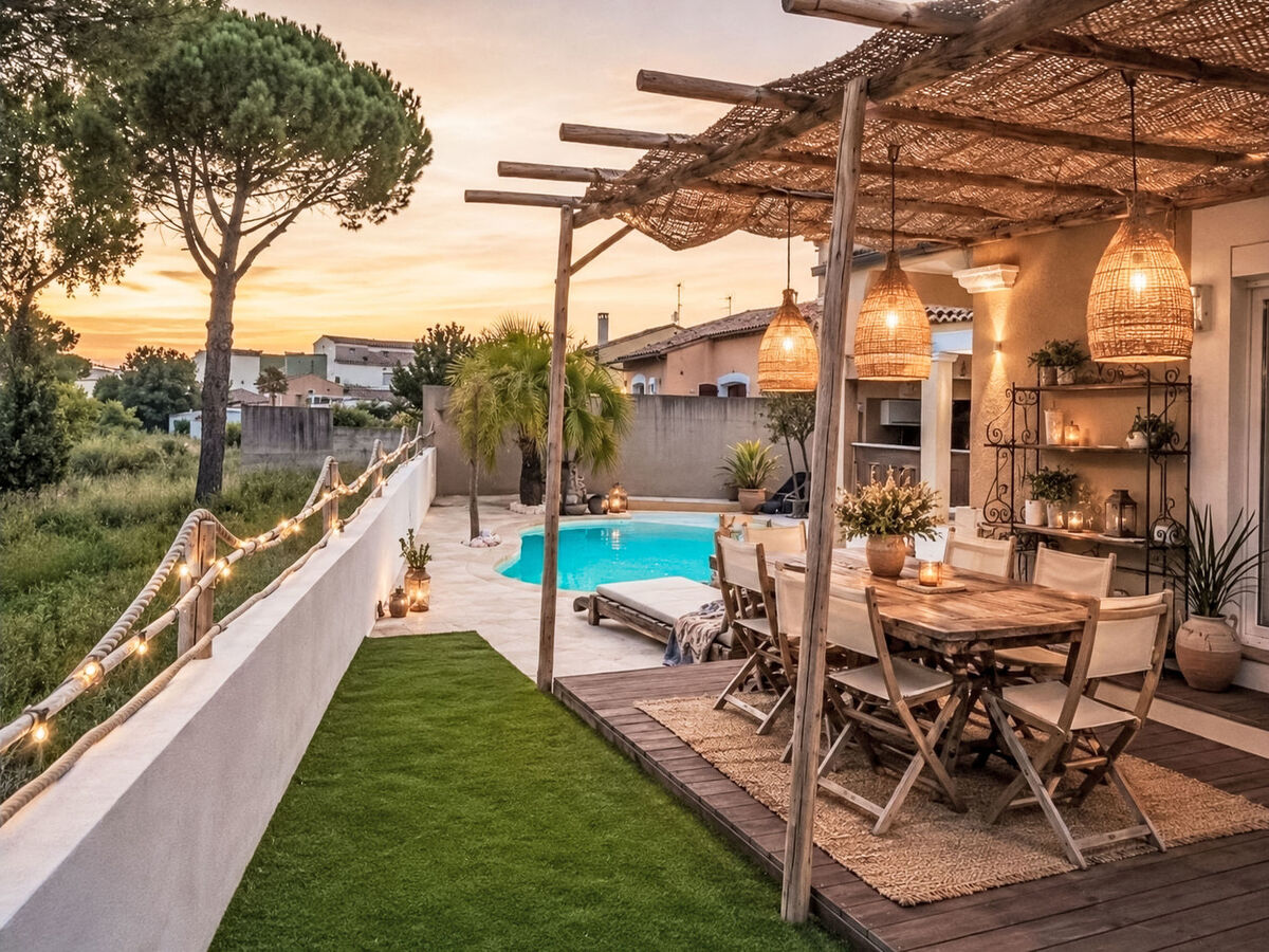 Maison La Pinède avec piscine à Thézan-les-Béziers - Photo 3