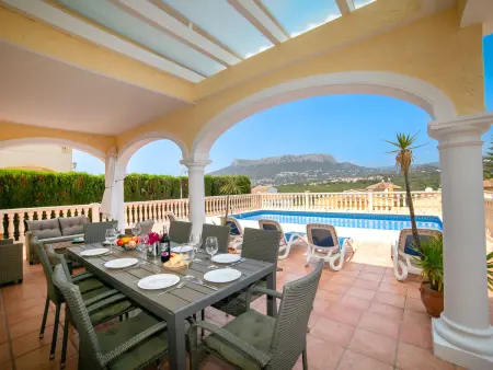 Maison Sandra à Calpe – piscine privée, vue montagne, 4 ch. : photo 2