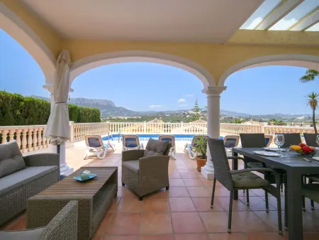 Maison Sandra à Calpe – piscine privée, vue montagne, 4 ch. : photo 8