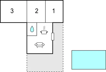 Maison 6 personnes piscine privée Montefrio : photo 21