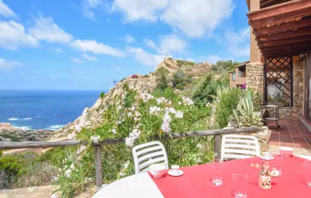 Maison vue mer Costa Paradiso, terrasse face à la Sardaigne : photo 9