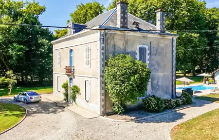 Maison 4 chambres avec piscine chauffée à Beylongue : photo 11