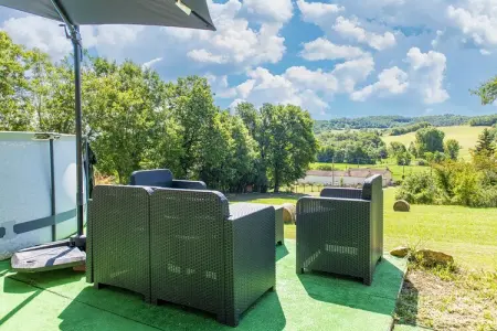 Gîte 1, Maison à Soturac avec Piscine Privée - Photo 6