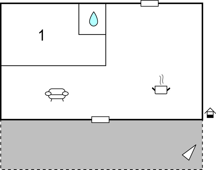 Maison 3 personnes à Siniscola - Photo 16