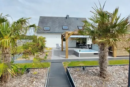 Ferienhaus mit Whirlpool Plouarzel, Maison à Plouarzel près des plages - Photo 14