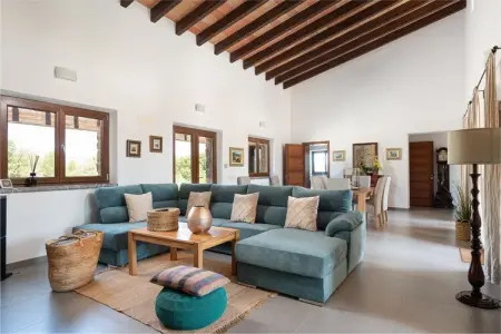 Villa Bellpuig à Artà : piscine, jacuzzi et pierre : photo 2