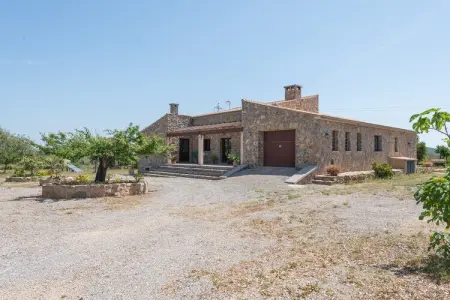 Villa Bellpuig à Artà : piscine, jacuzzi et pierre : photo 12