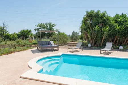 Villa Bellpuig à Artà : piscine, jacuzzi et pierre : photo 14