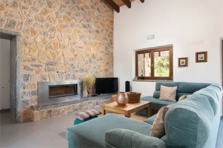Villa Bellpuig à Artà : piscine, jacuzzi et pierre : photo 23