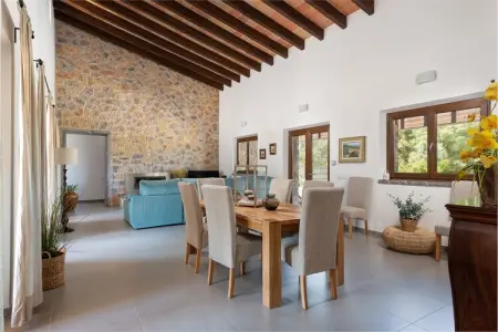 Villa Bellpuig à Artà : piscine, jacuzzi et pierre : photo 25