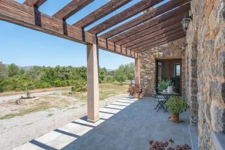 Villa Bellpuig à Artà : piscine, jacuzzi et pierre : photo 40