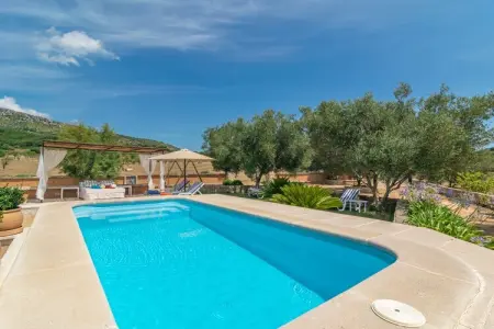 Villa 3 C'an Boto, piscine et jardin à Manacor