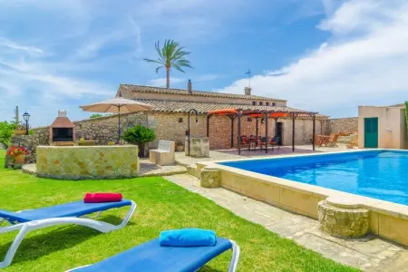 Villa Aubadellet - Finca mallorquine, piscine et jardin privés : photo 6