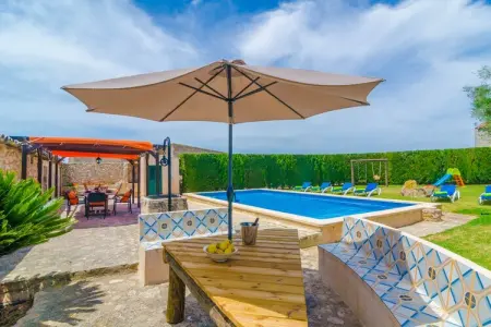 Villa Aubadellet - Finca mallorquine, piscine et jardin privés : photo 12