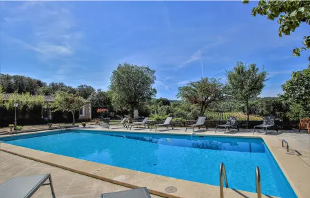 Château provençal 15 pers, piscine privée et parc à Apt : photo 11