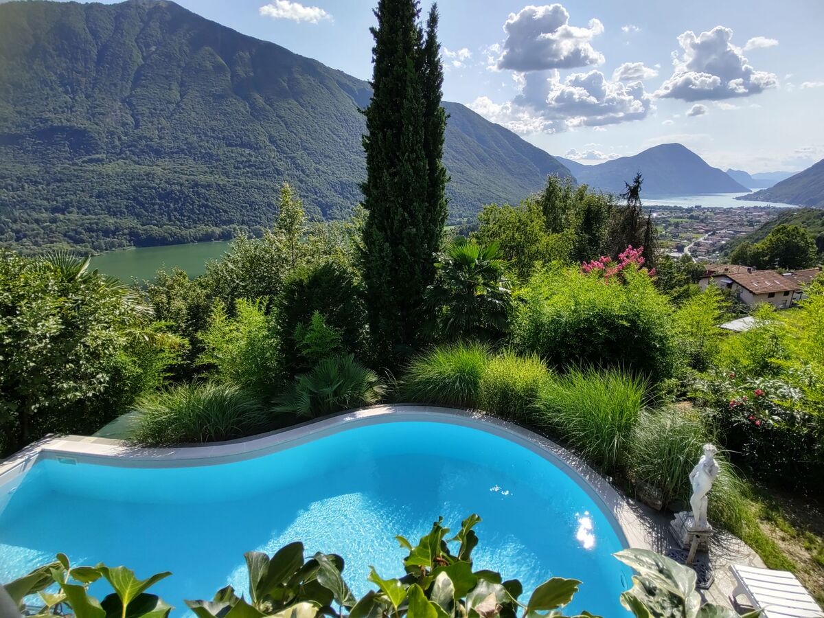 Villa Massimo – Maison 3 étages avec piscine, vue lac - Photo 2