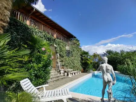 Villa Massimo – Maison 3 étages avec piscine, vue lac : photo 45