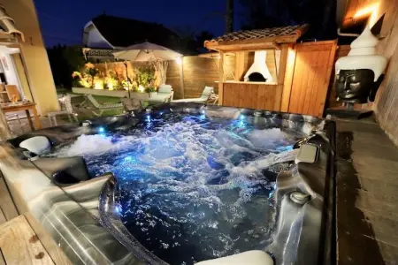 Villa Hélianthe à 100 m de la plage, spa et sauna : photo 5