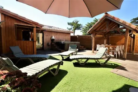 Villa Hélianthe à 100 m de la plage, spa et sauna : photo 12