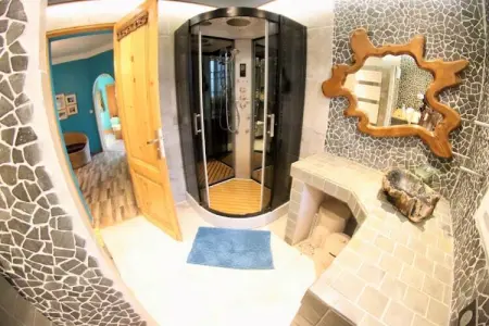 Villa Hélianthe à 100 m de la plage, spa et sauna : photo 32