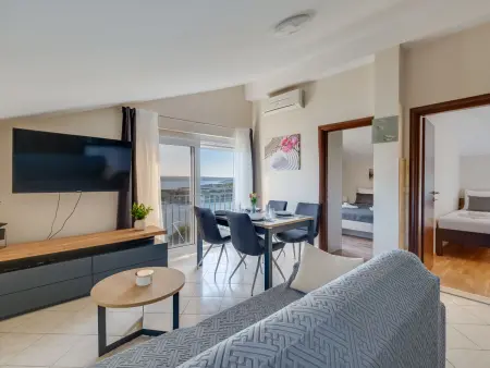 Maison 16 pers., piscine privée et vue mer à Maslenica : photo 27