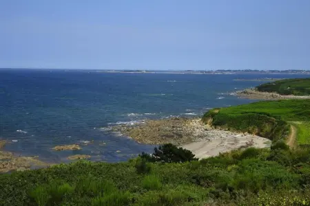 Maison avec jardin de palmiers près de la plage à Pleubian : photo 29